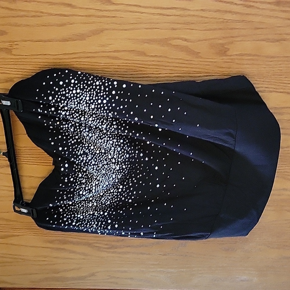 Leebe 2X Silver Beading Tube Top